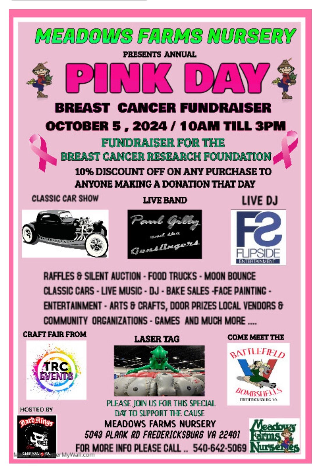 Pink Day Breast cancer Fundraiser 