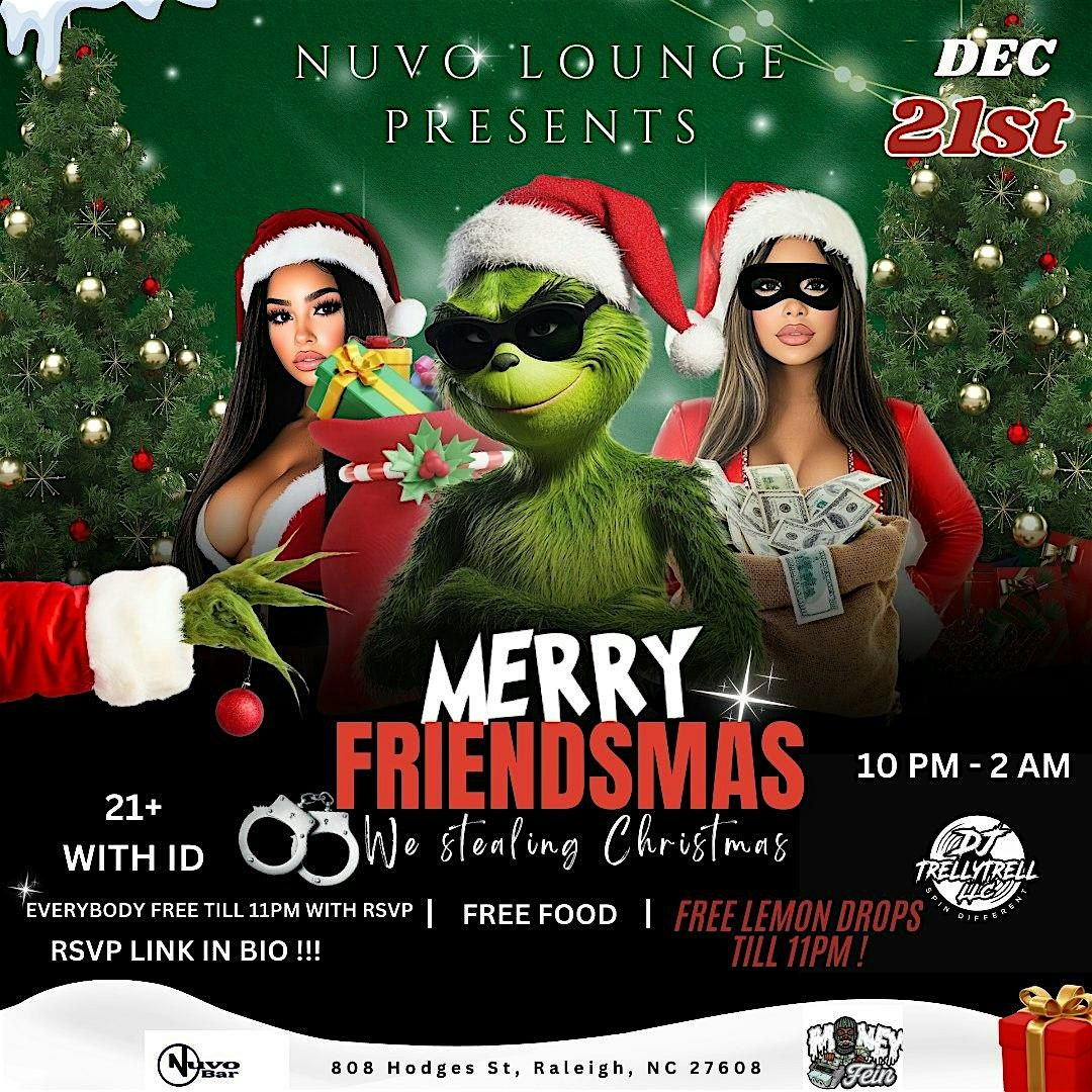 NUVO LOUNGE PRESENTS : FRIENDSMAS UGLY SWEATER PARTY