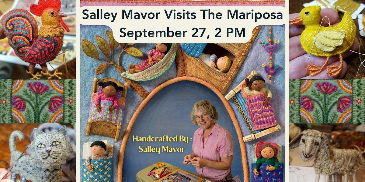 Salley Mavor at the Mariposa Museum
