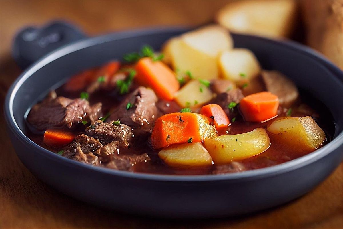 Irish Cooking Class - Brown Bread and Guinness Stew