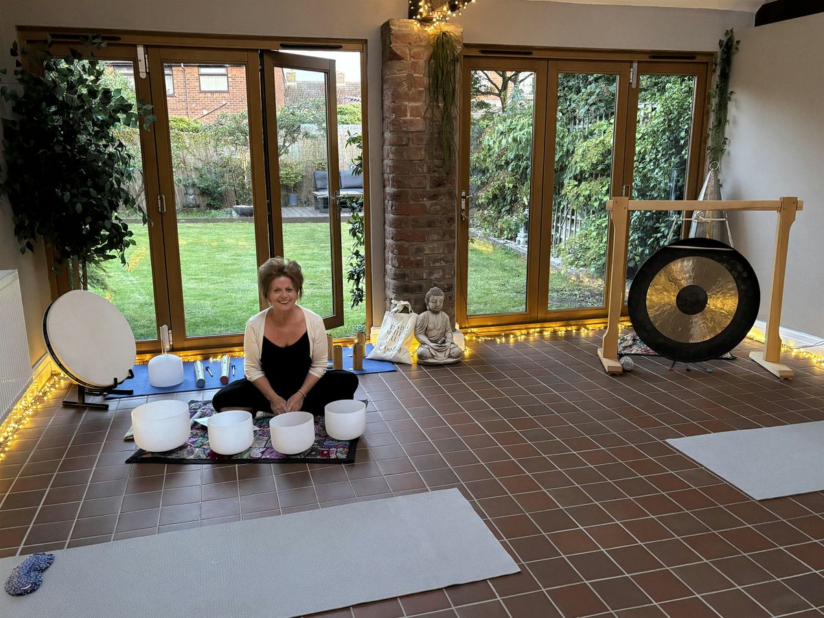 Gong\/Sound Bath at Great Sutton Village Hall
