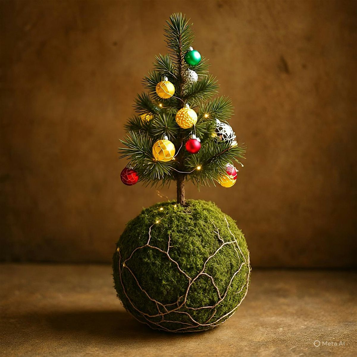 Christmas Tree Kokedama: Festive Moss-Ball Workshop