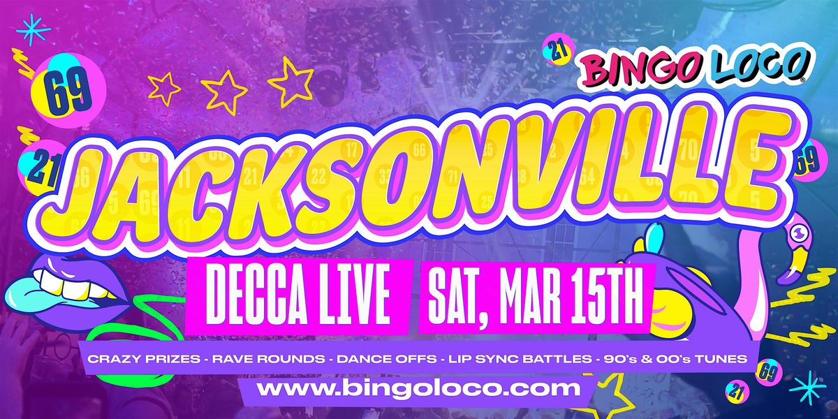 Bingo Loco at Decca Live | Sat 03.15.25