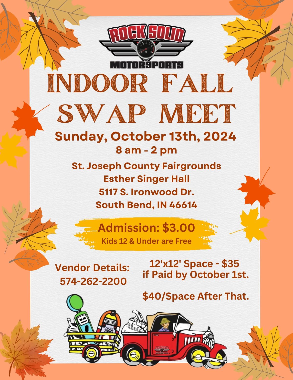 Rock Solid Indoor Fall Swap Meet