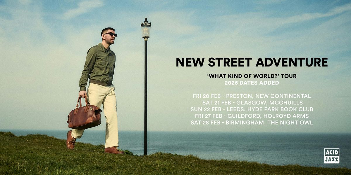 New Street Adventure LIVE in Glasgow!