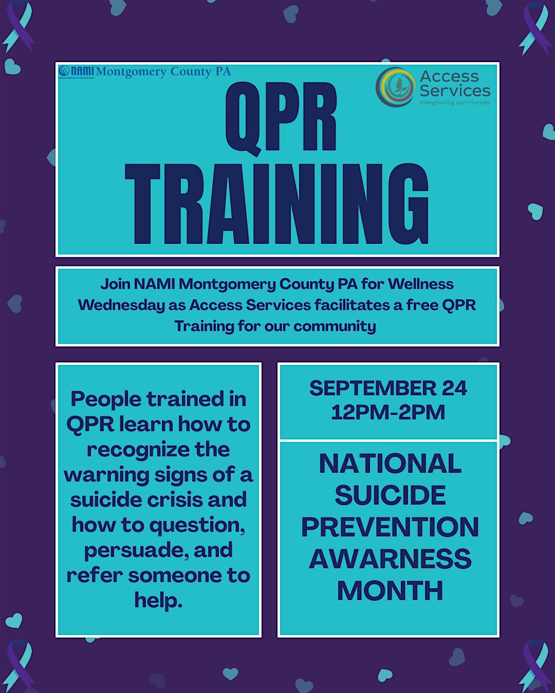September Wellness Wednesday: QPR Training
