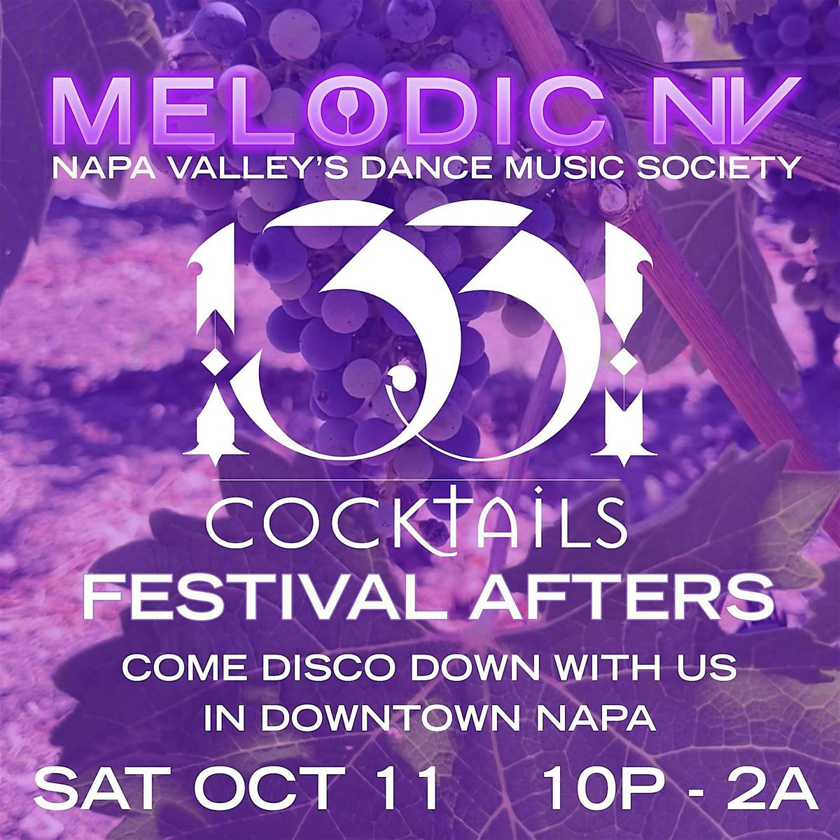 THE AFTERS by Melodic Napa Valley at 1331 Cocktails