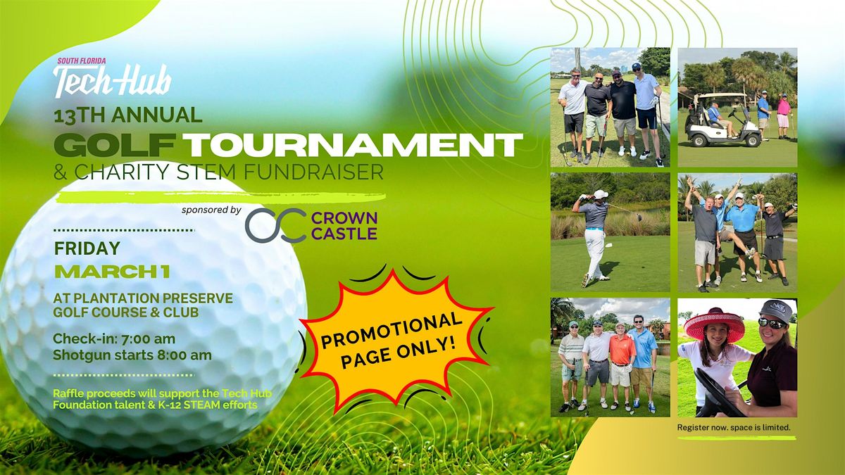 13th Annual Tech Hub Golf Invitational