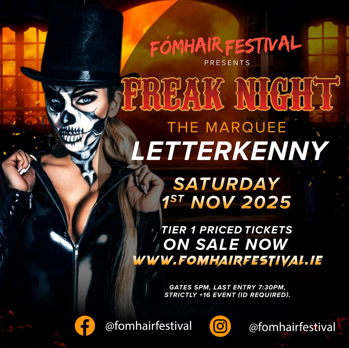 Fomhair Festival presents Freaknight 2025