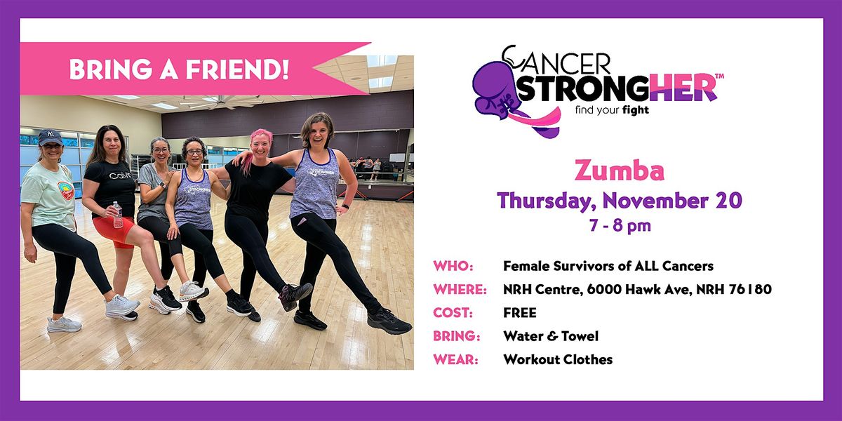Cancer StrongHER Zumba  \u2014 November 20, 2025