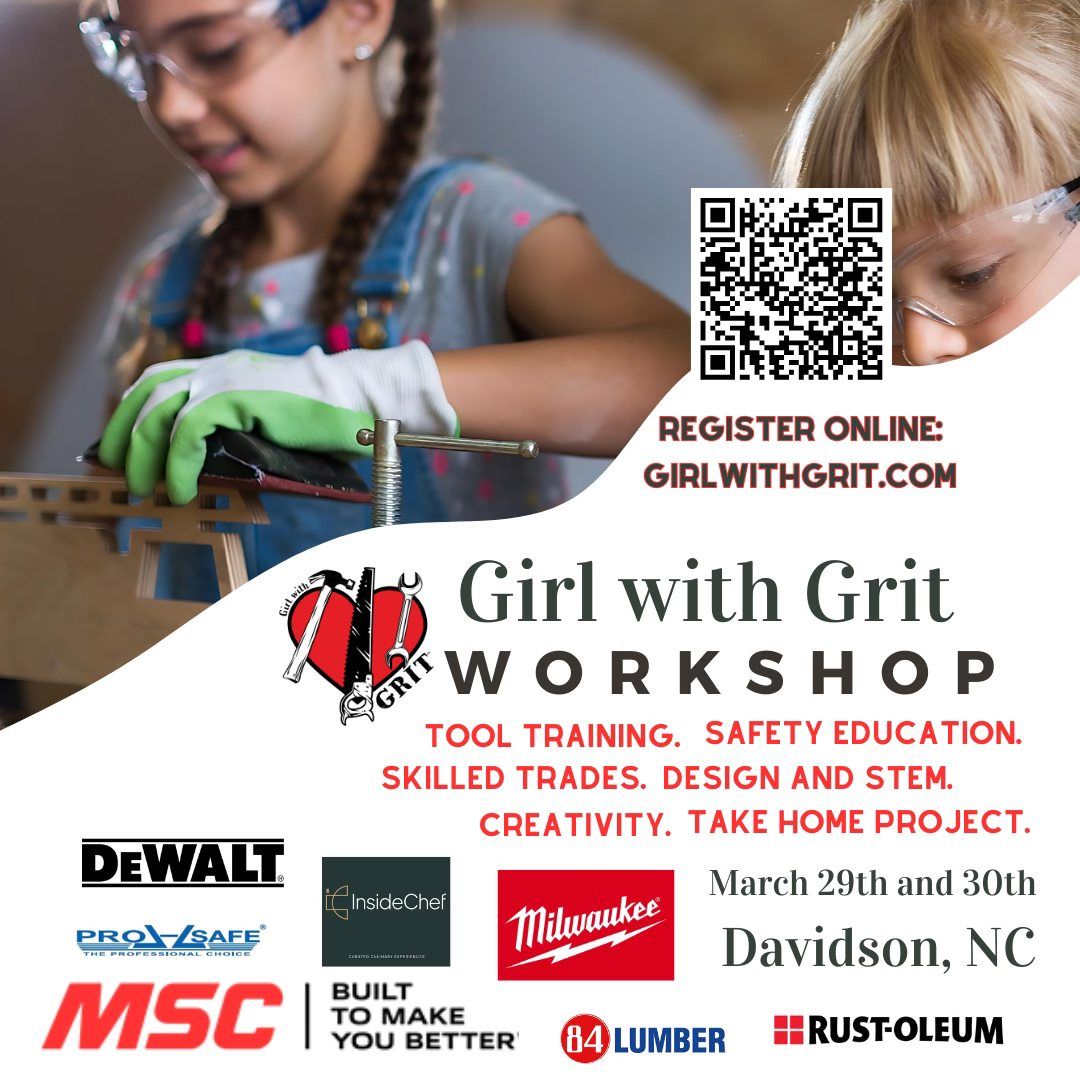 DAVIDSON, NC - GIRL WITH GRIT WORKSHOP WITH MSC DIRECT