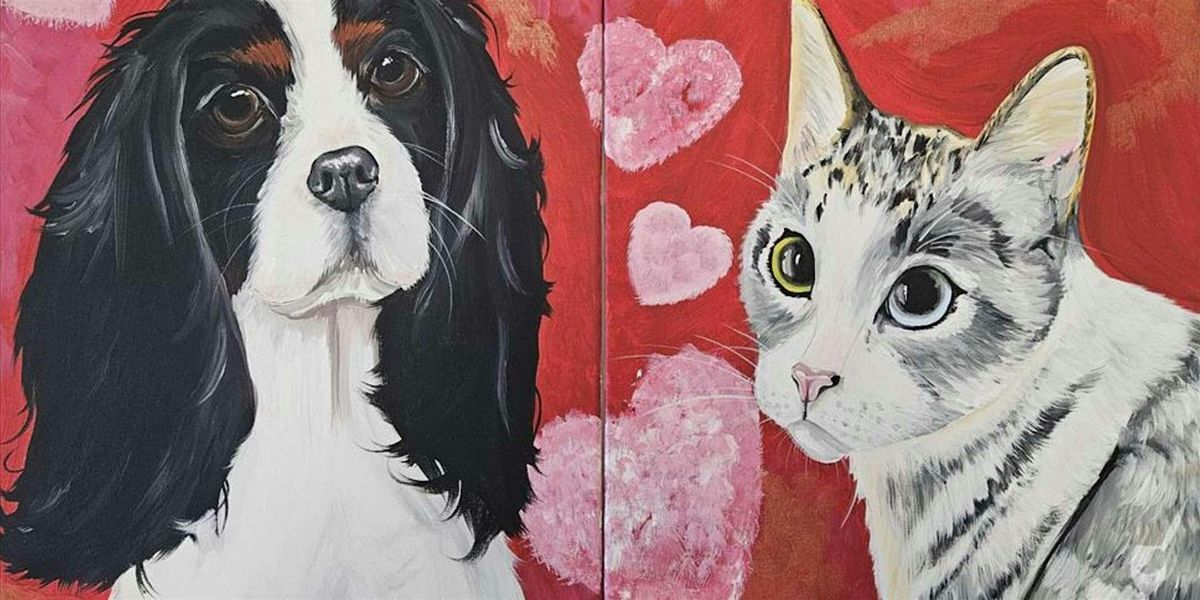 Paint Your Favorite Furry Sweetheart - Paint and Sip by Classpop!\u2122