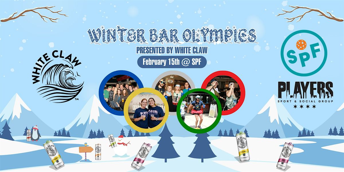 White Claw Winter Bar Olympics