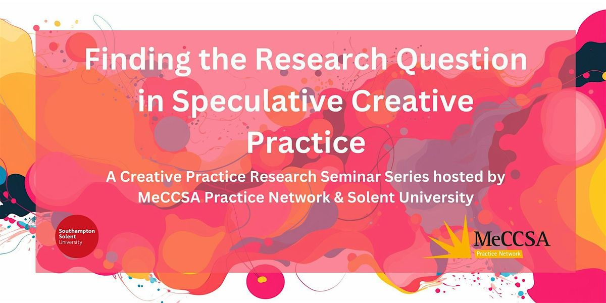 Finding the Research Question in Speculative Creative Practice