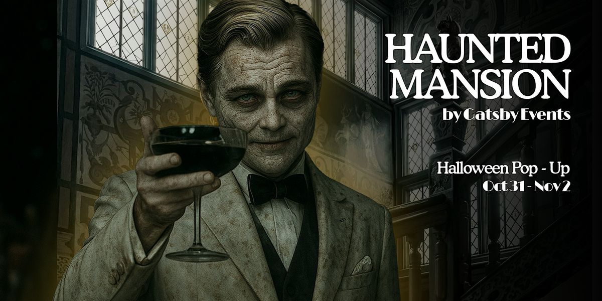 Gatsby's Haunted Mansion Halloween Pop-up Bar