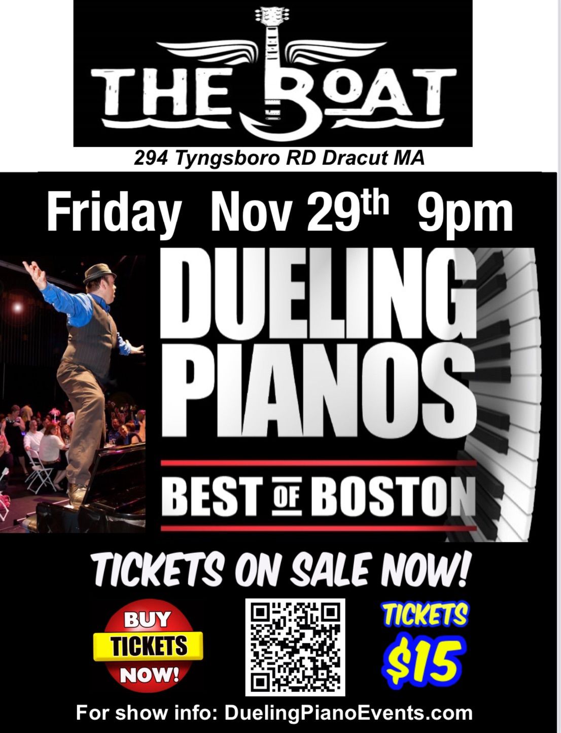 Dueling Pianos @ The Boat