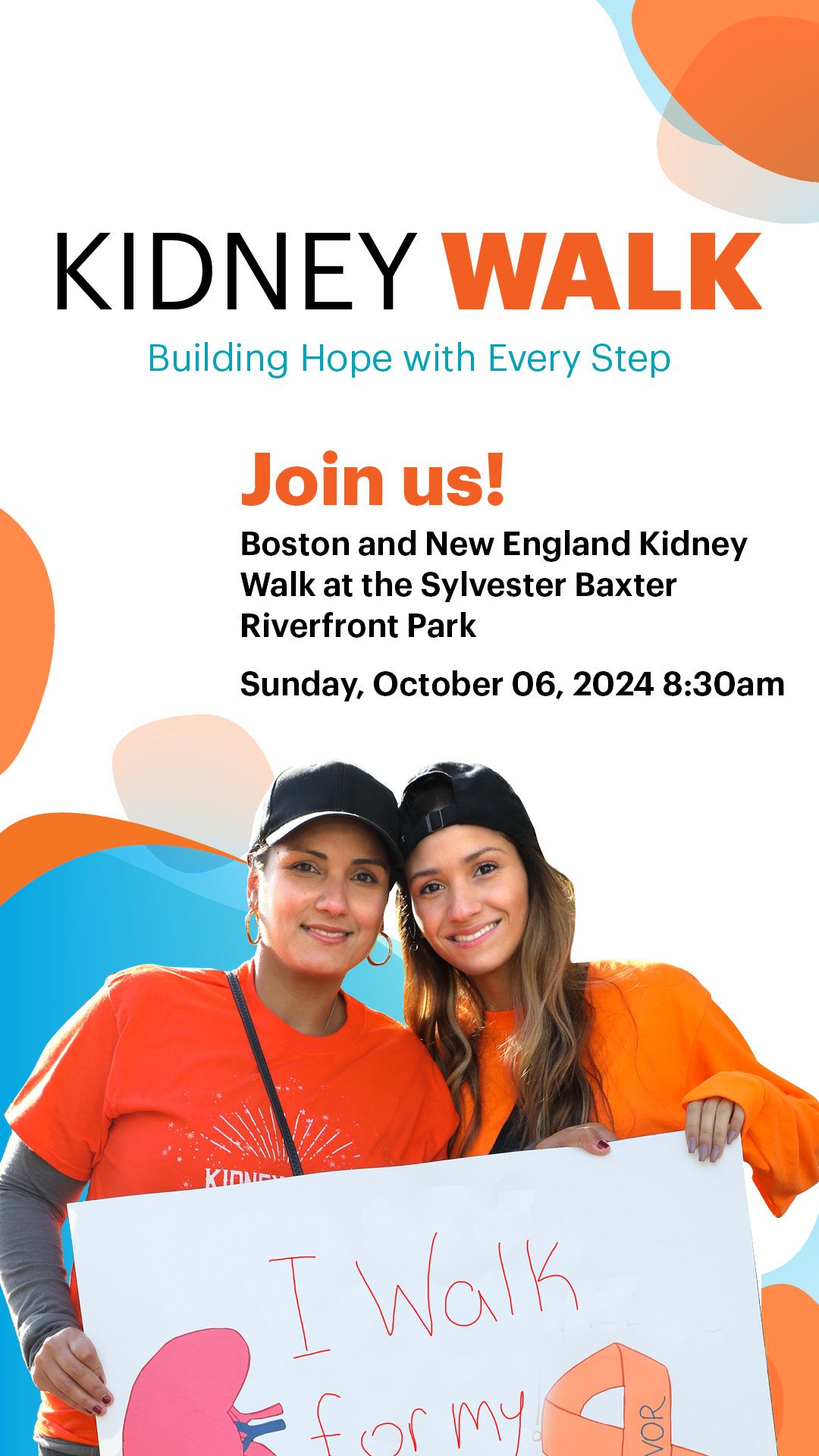 Boston and New England Kidney Walk