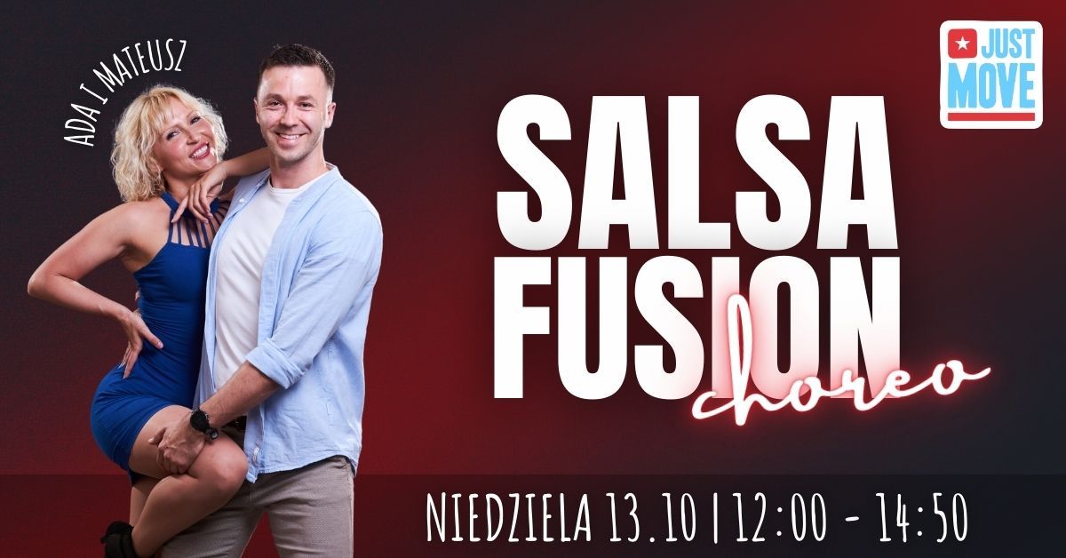 Salsa Fusion Choreo z Ad\u0105 i Mateuszem - 13.10 - PANIE LISTA REZERWOWA