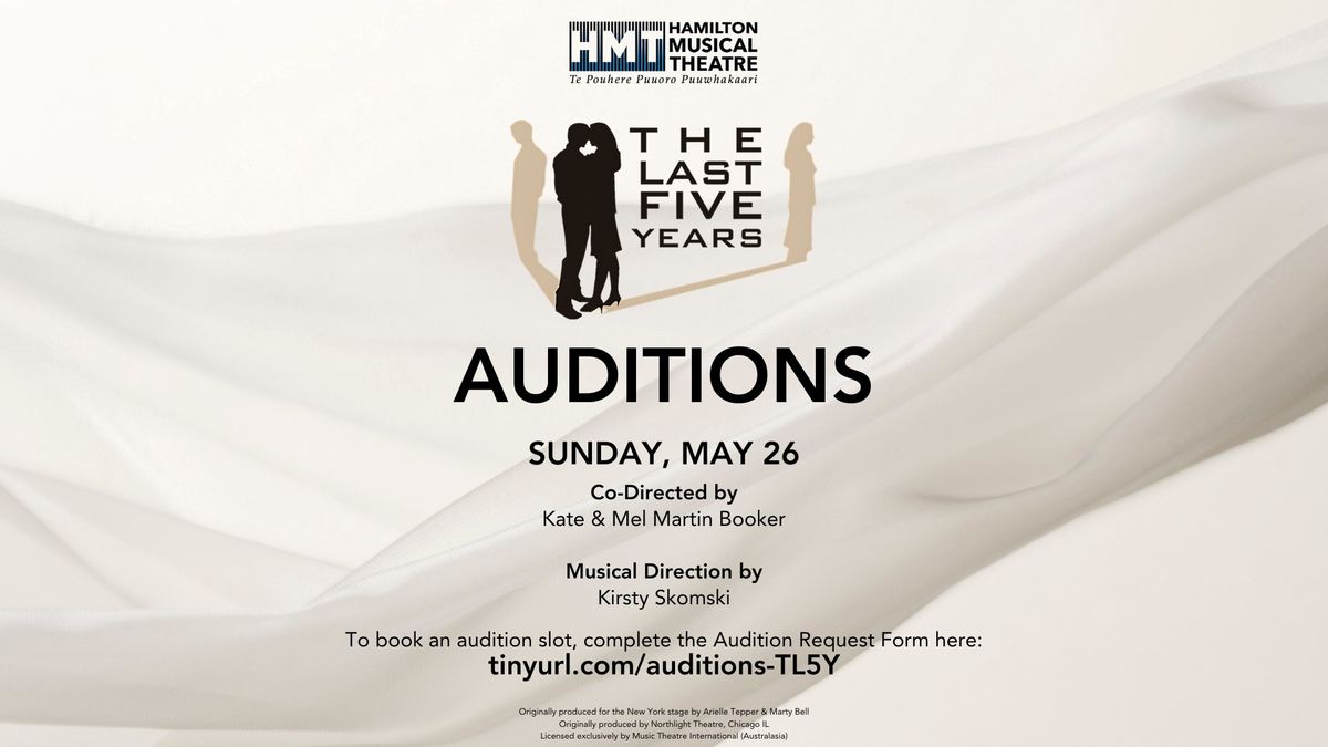 AUDITIONS: The Last Five Years