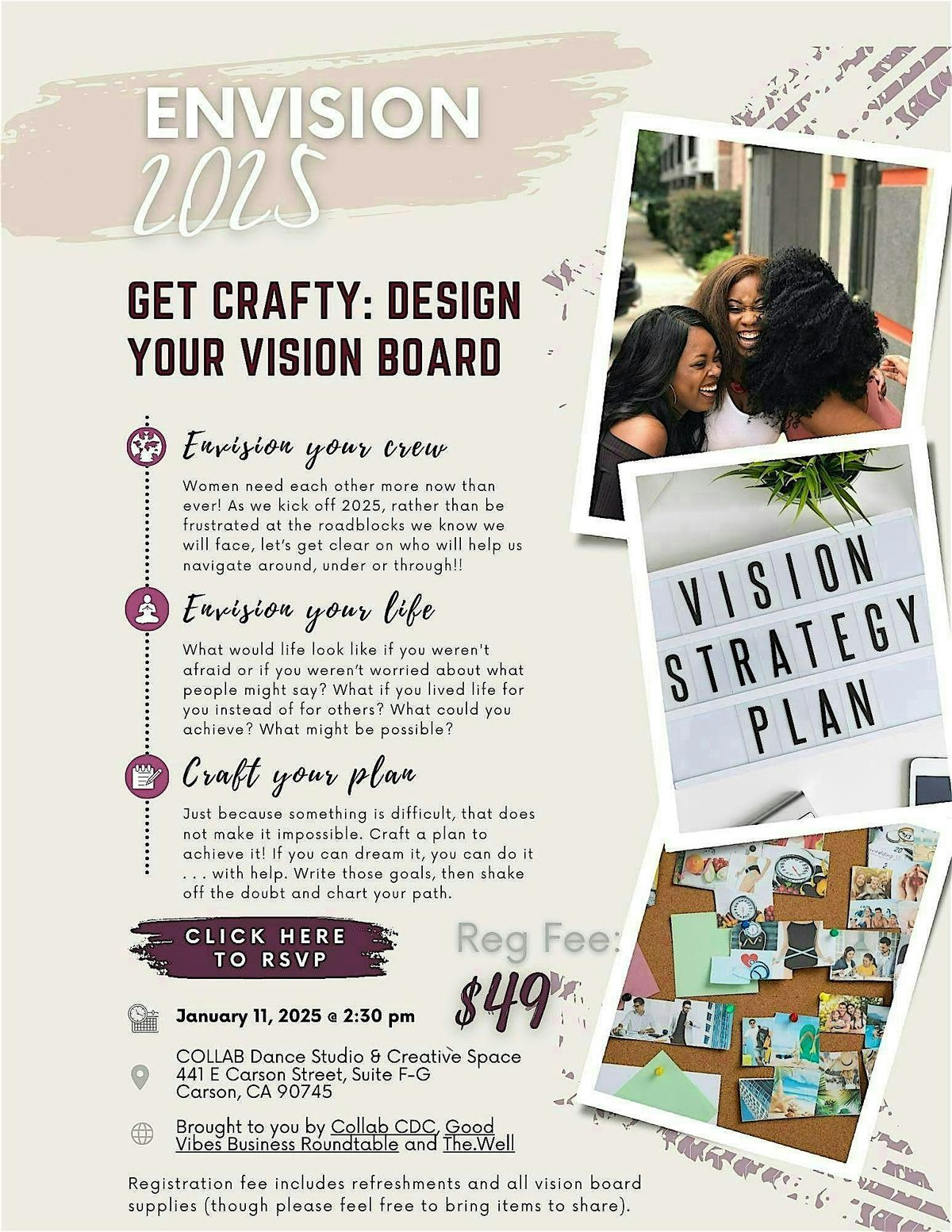 Envision 2025: Vision Board Event