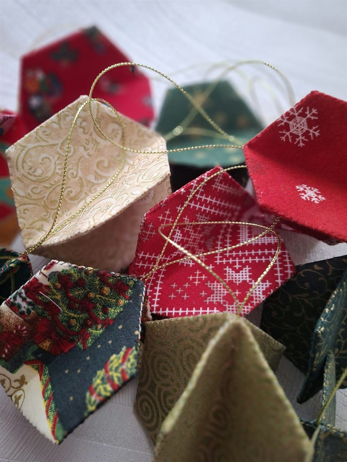 Christmas Patchwork Baubles