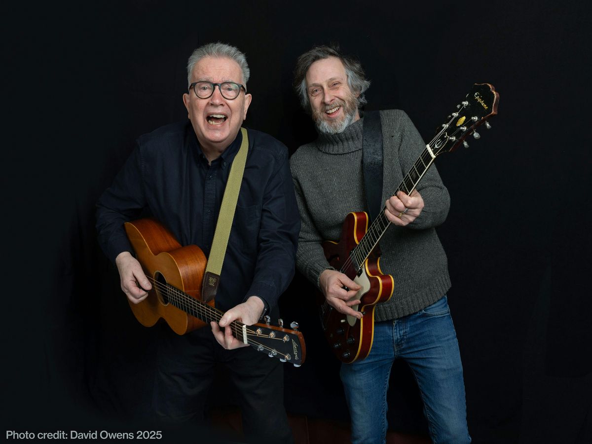 Tom Robinson with Adam Phillips
