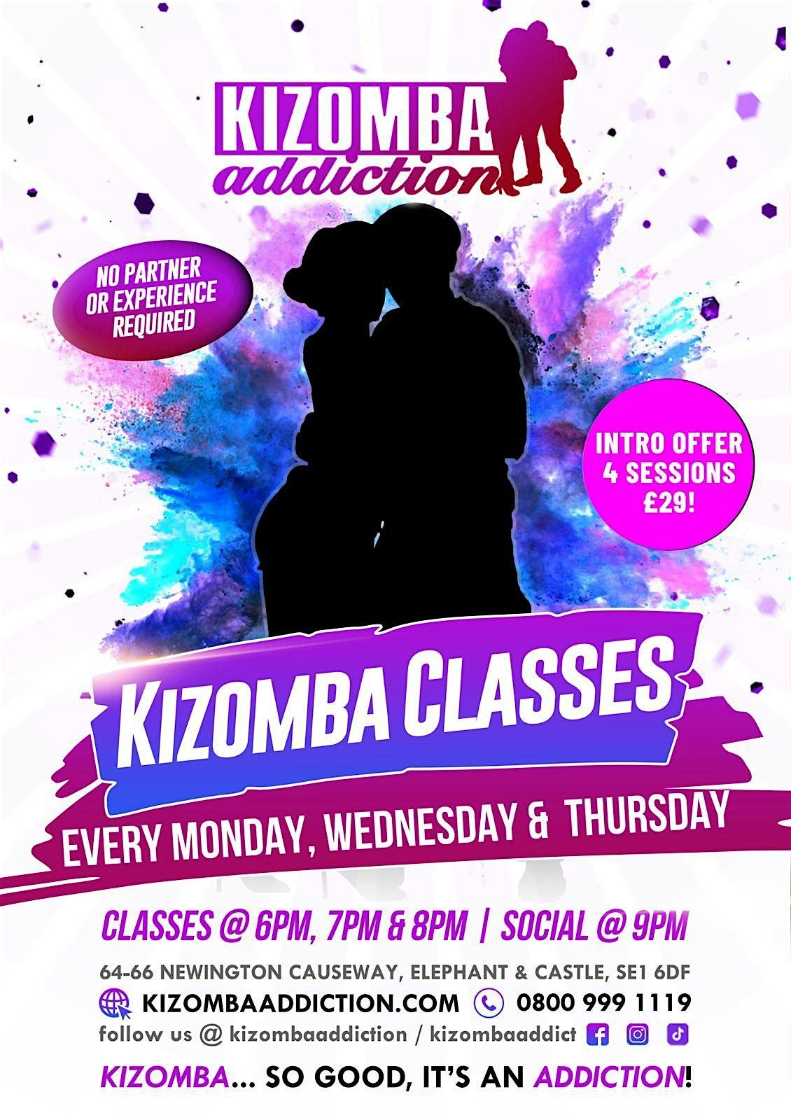 Kizomba Fridays: Kizomba Classes & FREE social