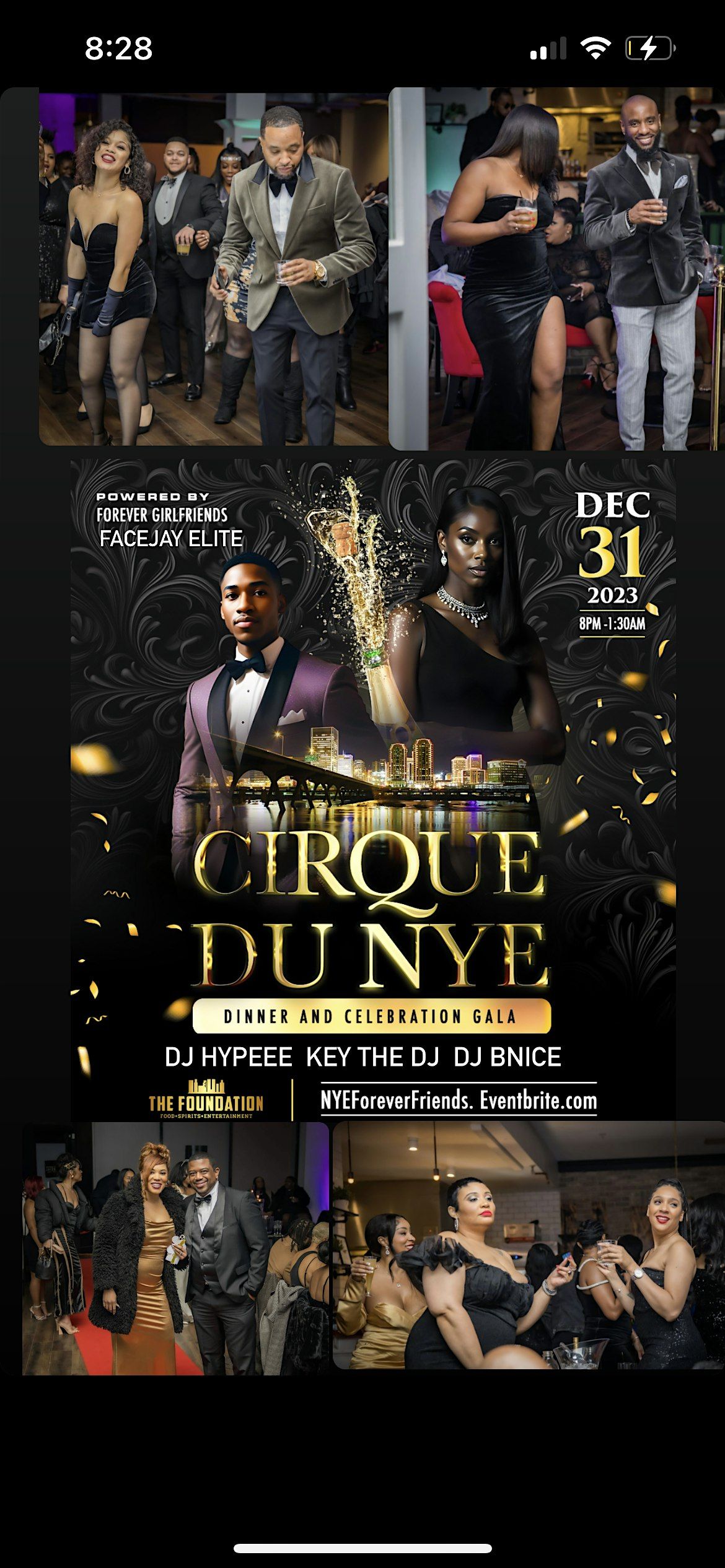 CIRQUE DU  NYE PARTY