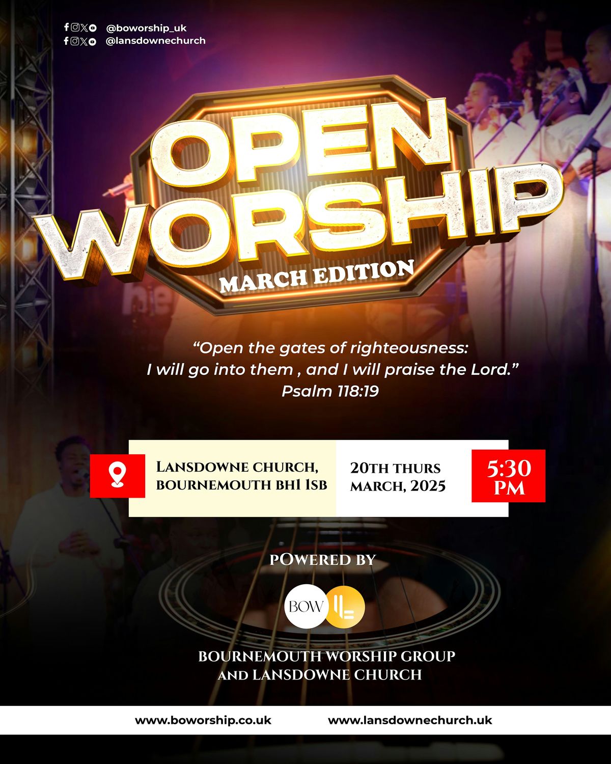 OPEN WORSHIP