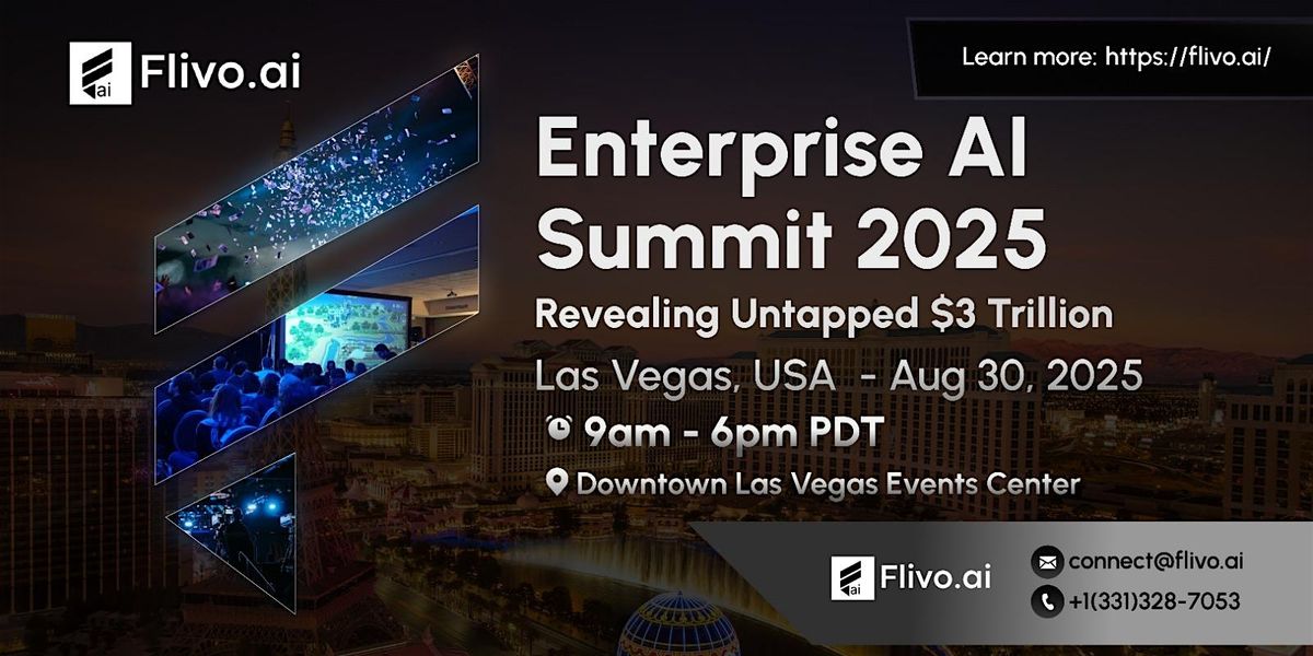 Enterprise AI Summit 2025 -  Revealing the Untapped $3 Trillion