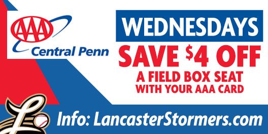 AAA Central Penn Wednesdays $4 Off