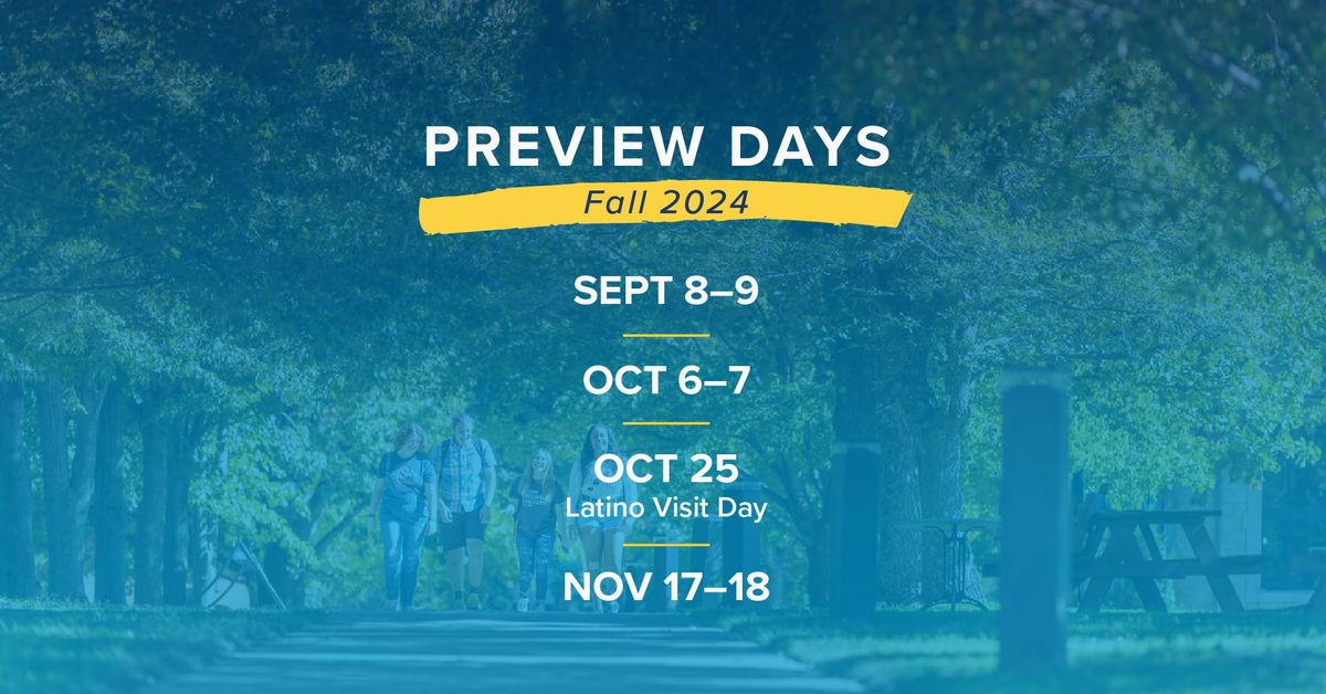 Preview Day: Nov. 17-18