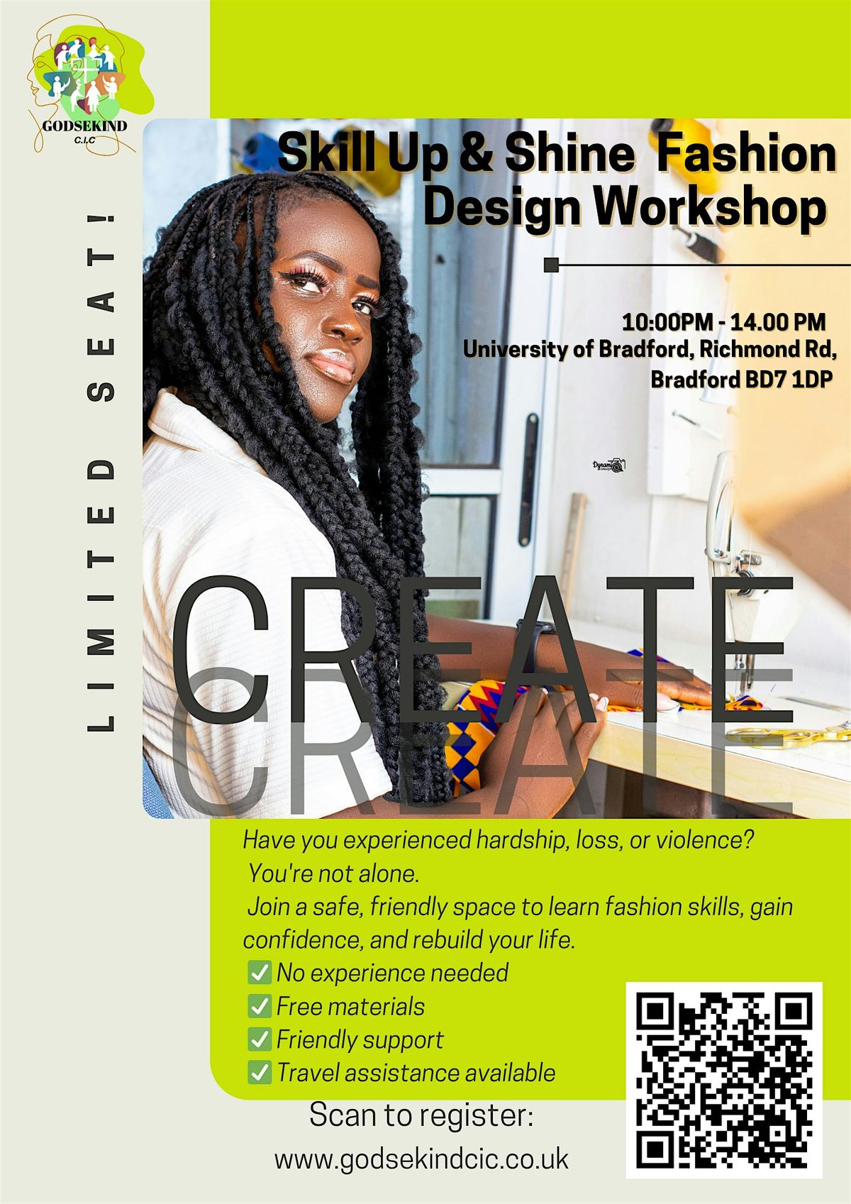 Skill Up & Shine: Free Fashion & Well-Being Workshops for a Fresh Start
