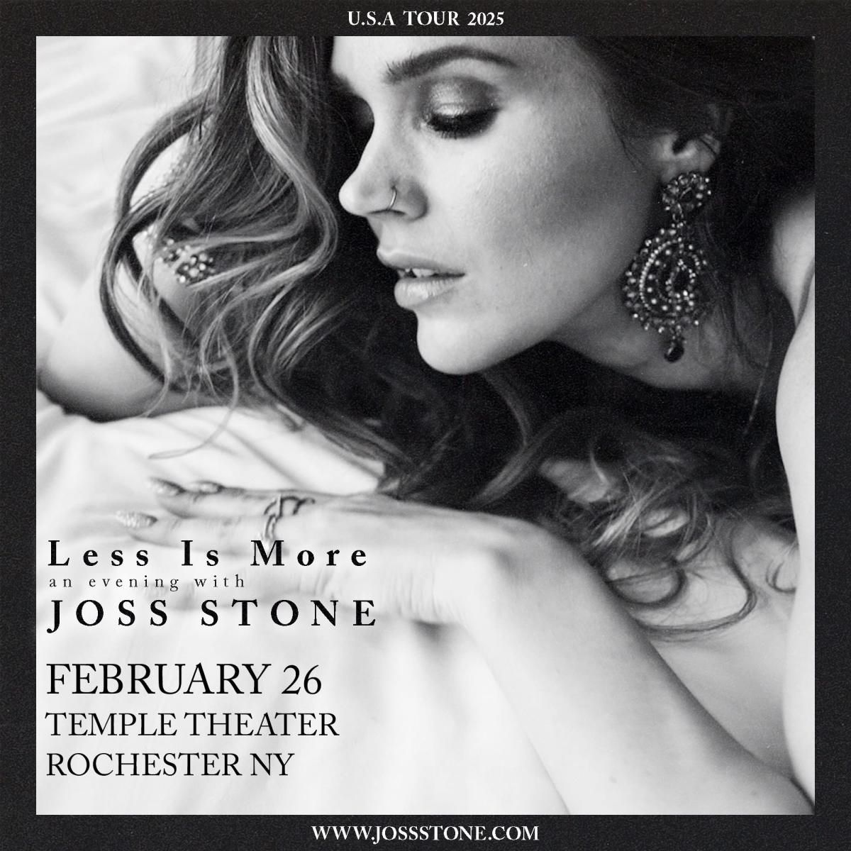 Joss Stone at Temple Theater