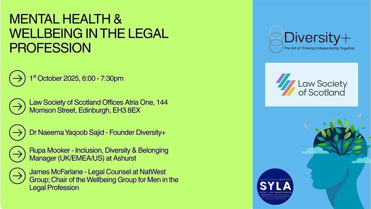 Mental Health and Wellbeing in the Legal Profession