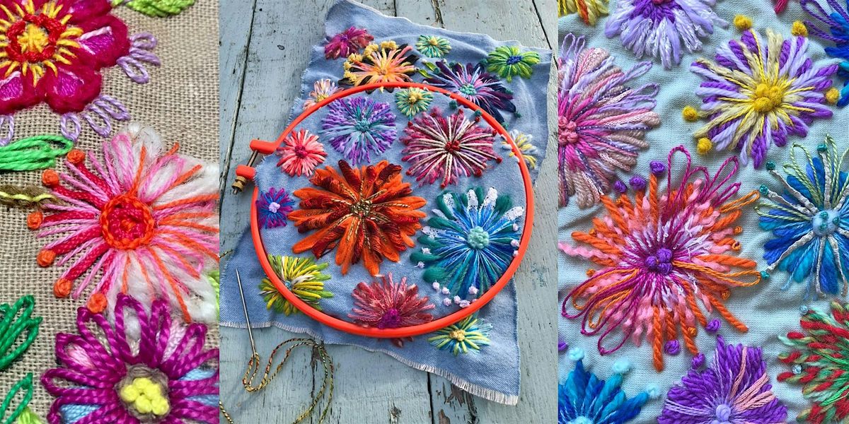 Stitched Floral Blooms with Jessica Grady