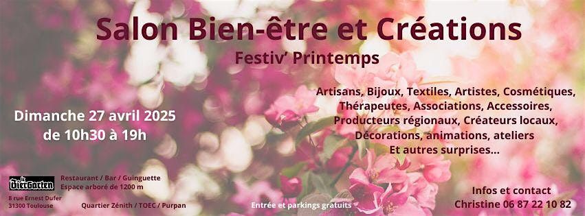 Salon Bien-\u00eatre et Cr\u00e9ations - Festiv' Printemps 2025