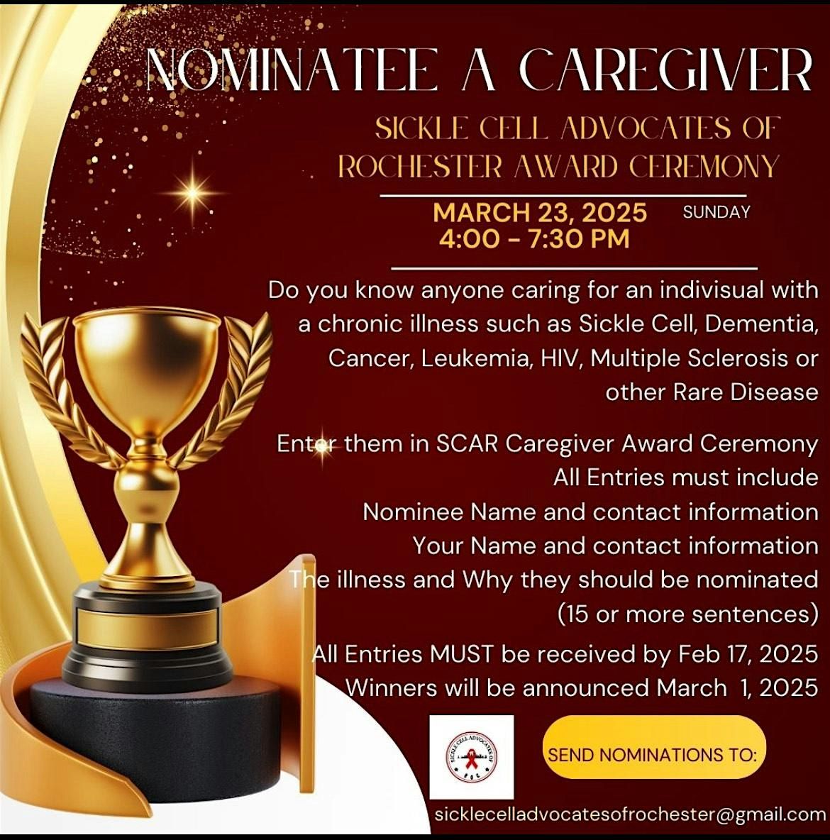 SCAR Caregiver Award Ceremony