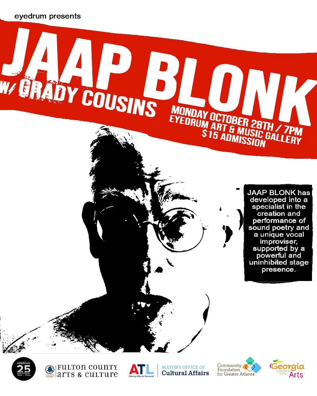 JAAP BLONK w\/ Grady Cousins