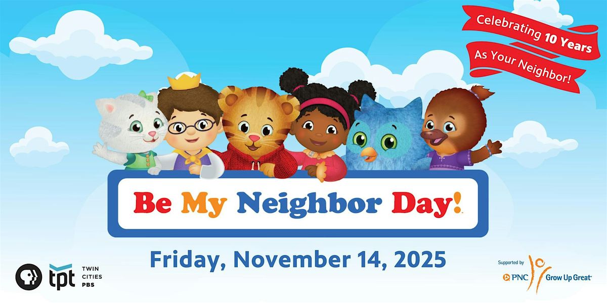 Be My Neighbor Day - Friday, November 14