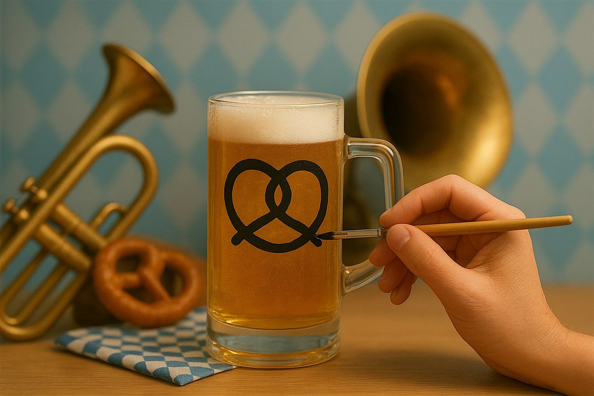 That's Pure Brass - Glass Painting