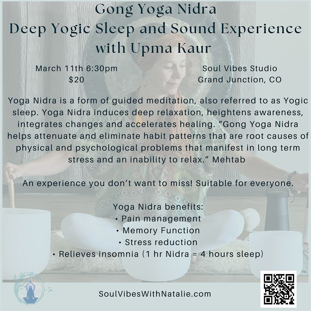 Gong Yoga Nidra - Yogic Sleep with Healing Vibrations from the Gong