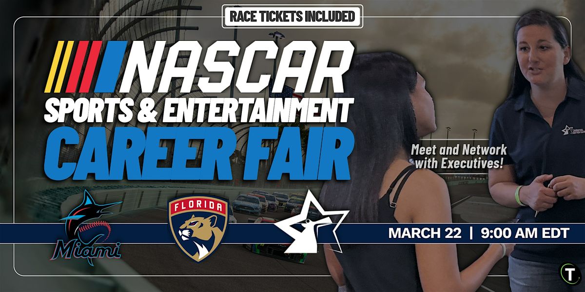 2025 NASCAR Sports & Entertainment Career Fair (pres. by TeamWork Online)