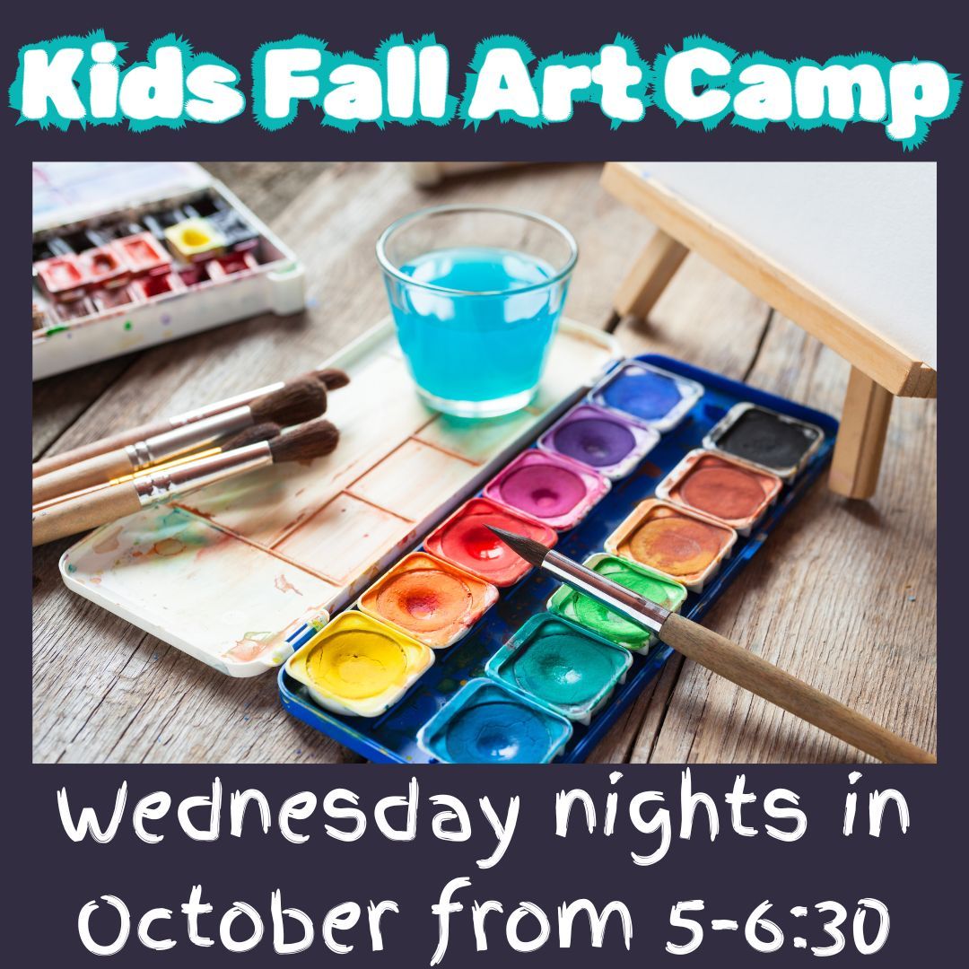 Kids Fall Art Camp