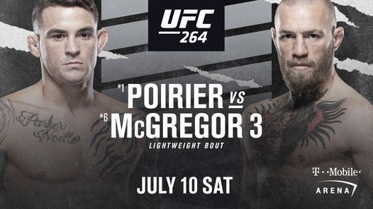 Ufc 264 T Mobile Arena Las Vegas 10 July 2021