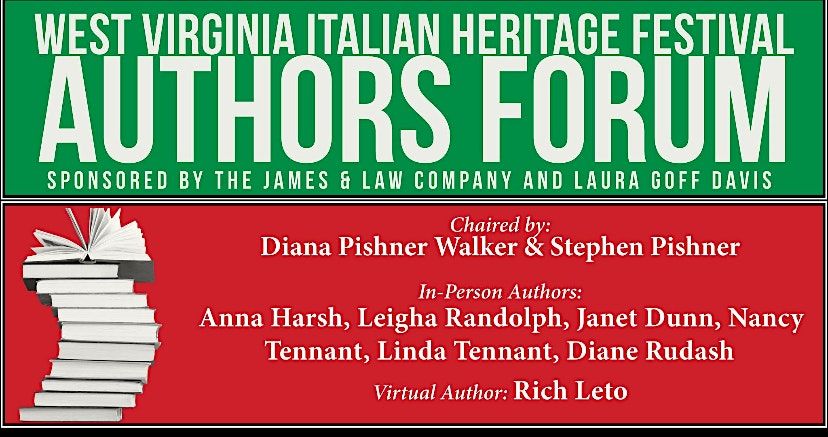 WV Italian Heritage Festival Authors Forum