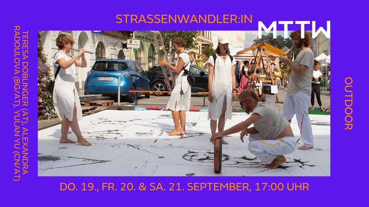 STRASSENWANDLER:IN | MUSIKTHEATERTAGE WIEN 2024