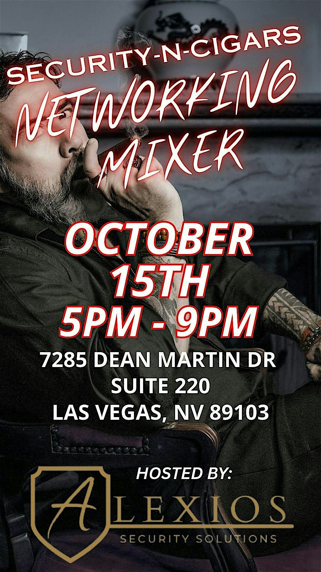 SECURITY-N-CIGARS NETWORKING MIXER