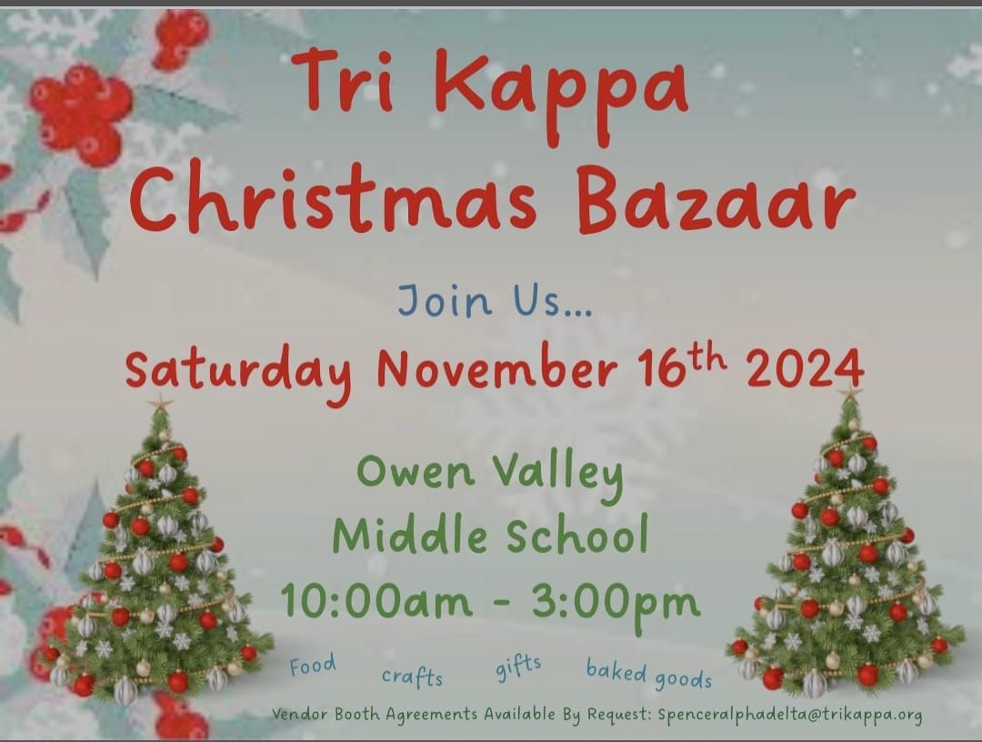 Annual Christmas Bazaar