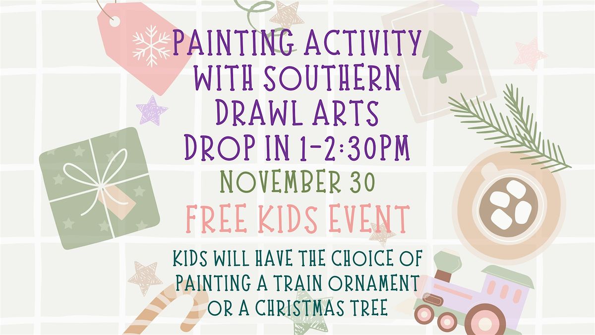 Painting Activity with Southern Drawl Arts